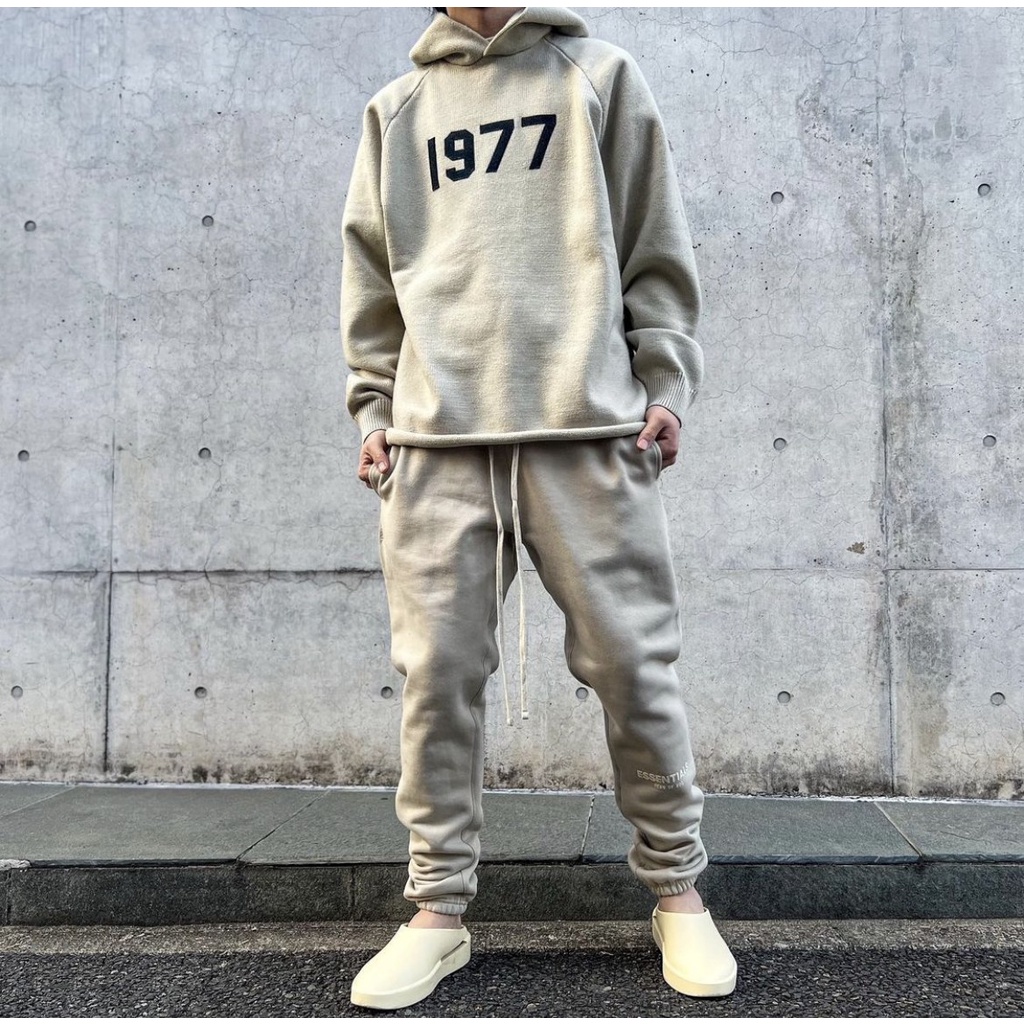 ⚡️[Best Quality] - Áo Hoodie Fear of God Essentials Knit 1977 Pullover Hoodie, áo hoodie len FOG ESSENTIALS