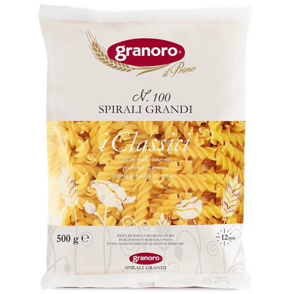 Nui xoắn nhập từ Ý - Granoro 500g