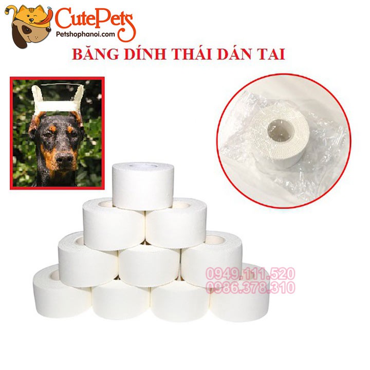 Băng dính cuốn nẹp tai cho chó Neoplast hàng Thái [1 cuộn] - Phụ kiện thú cưng Hà Nội