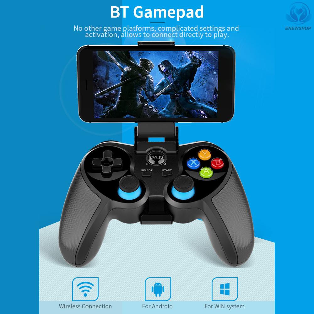 【enew】iPega PG-9157 BT Wireless Gampepad Game Controller Flexible Joystick with Phone Holder For Android PC TV Box