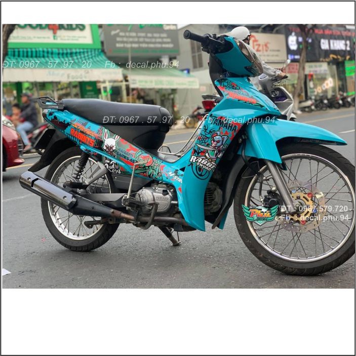 Tem Rời Sirius Rabbit Xanh (C)