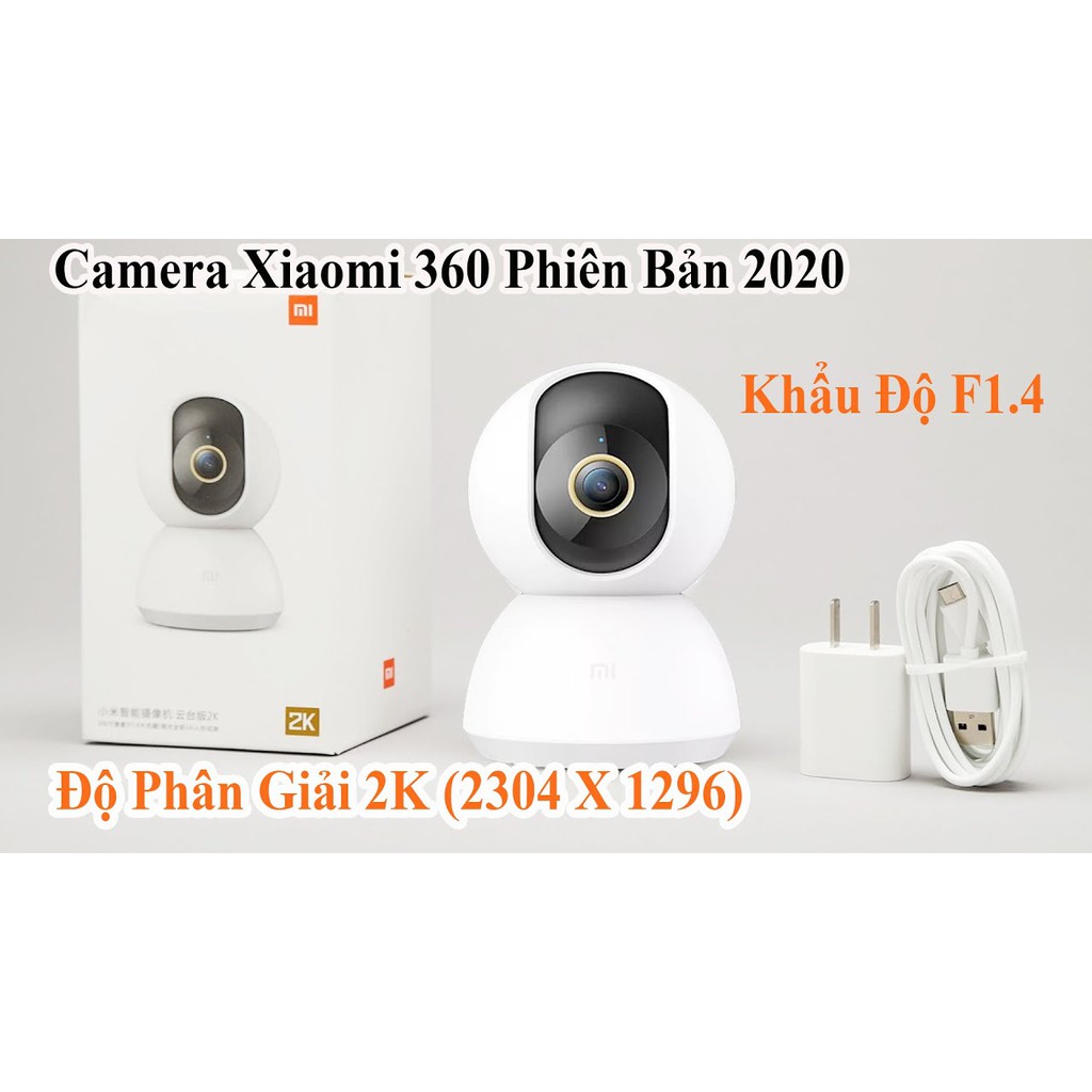 Camera wifi IP giám sát Xiaomi Mijia PTZ xoay 360 độ 2K