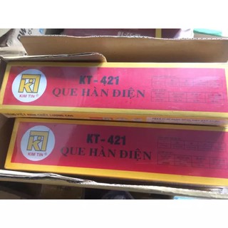 Que hàn sắt, hàn điện Kim Tin 2.5 ly - 3.2 ly (lẻ 5-10 cây)