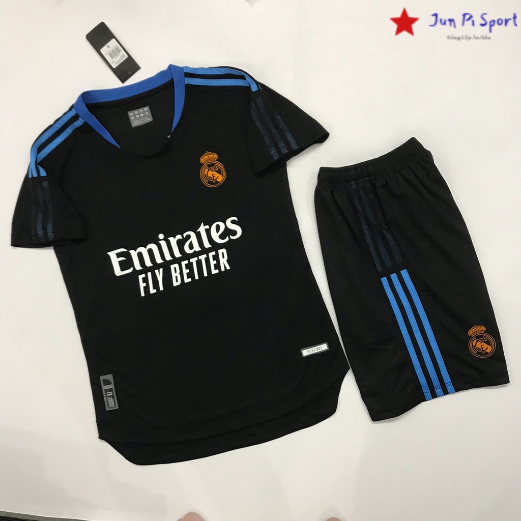 Áo Bóng Đá CLB Real Madrid - mua giai moi -mau tap- Chất Polyeste Thái Cao Cấp - Co Giãn 4 Chiều