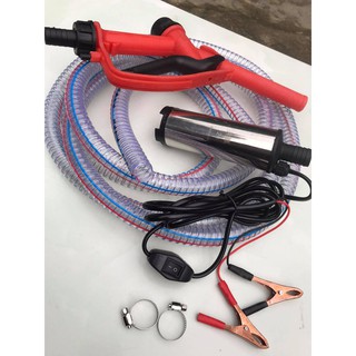 bơm dầu diezen thả phi 12v,cả bộ và nguyên mô tơ