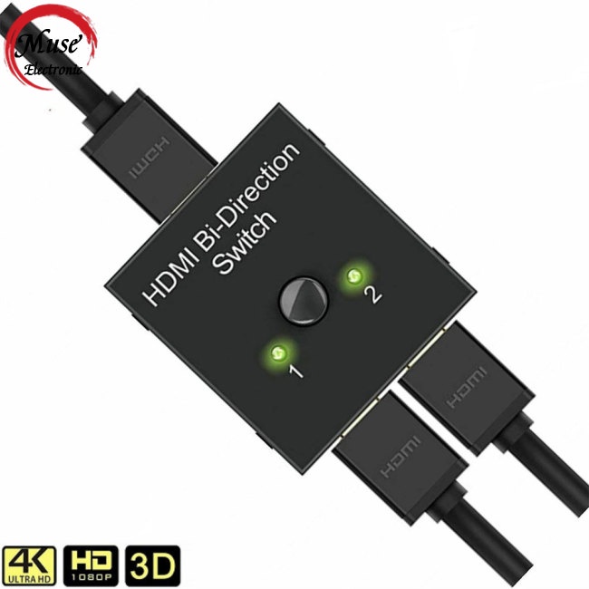 Bộ Chuyển Đổi Chia Cổng Hdmi-compatible 1 Trong 2 Ra 2 Trong 1 Hdtv Thông Minh