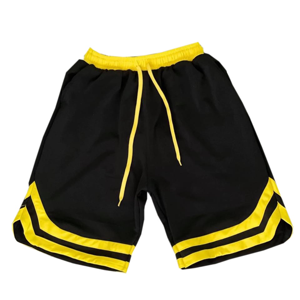 QUẦN SHORT 2V ĐEN Ulzzang UNISEX ĐÙI LỮNG VẢI MỀM MỊN CAO CẤP M01