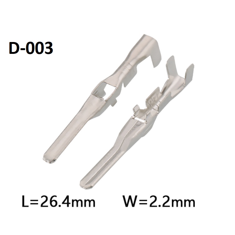 Đầu Cos 2.2mm đực cái các loại (giá 1 cái)