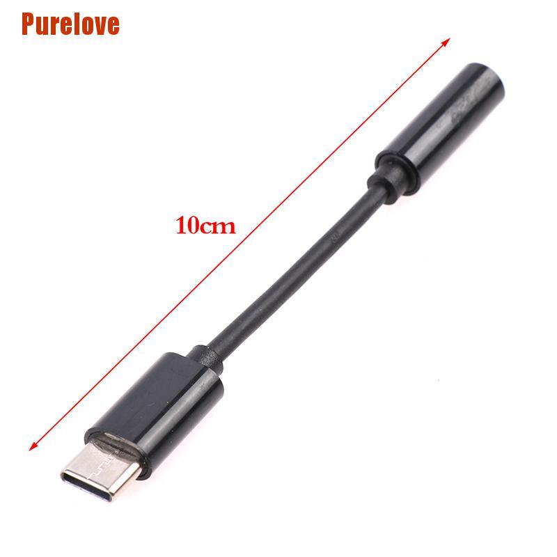 Dây Cáp Chuyển Đổi Âm Thanh Usb Type-C Sang Aux 3.5Mm 3 5 Chuyên Dụng
