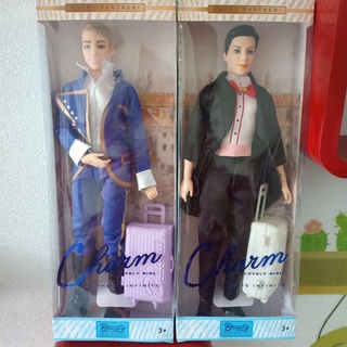 Hộp quà búp bê nam size 30cm mặc vest sang trọng,lịch lãm