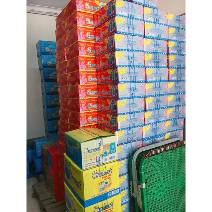 Thùng 30 lon] Nước yến sào Sanest Yến Sào Khánh Hòa thùng 30 lon 190ml, có đường, không đường. | BigBuy360 - bigbuy360.vn