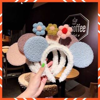 Băng đô cài tóc hình tai chuột mickey đáng yêu