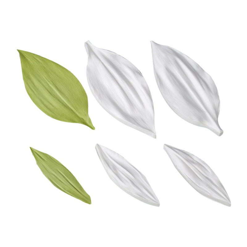 Kalaien Khuôn silicone Làm Bánh Hình Hoa Lan