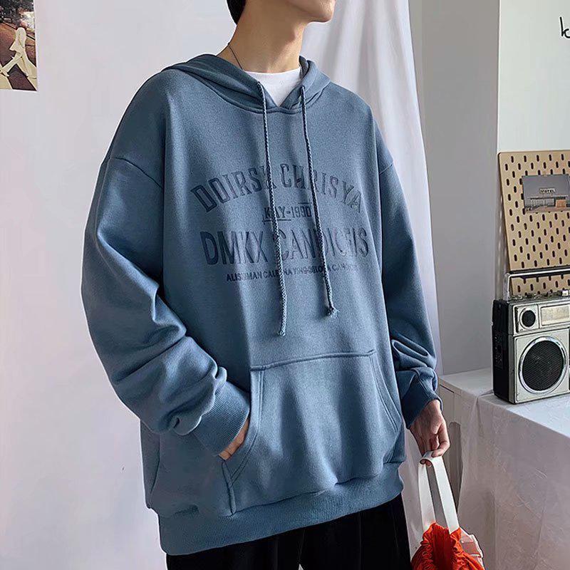 Áo Hoodie Tay Dài Có In Chữ Phong Cách Hàn Quốc Cho Nam / Nữ 4 Màu Lựa Chọn | BigBuy360 - bigbuy360.vn