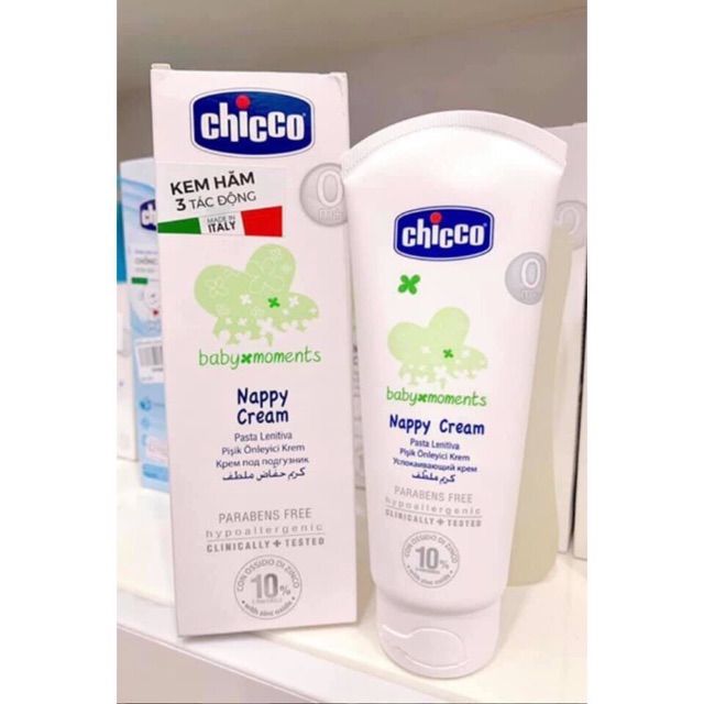 ( Chính hãng) kem hăm 3 tác động Chicco cho bé từ 0m+