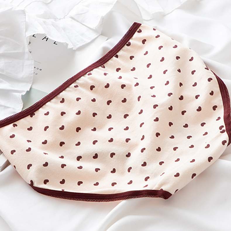 Quần Lót Cotton Lưng Vừa In Họa Tiết Dễ Thương Cho Nữ | BigBuy360 - bigbuy360.vn