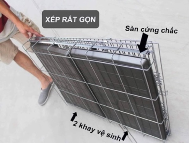 LỒNG SẮT SƠN TĨNH ĐIỆN SIZE NHỎ