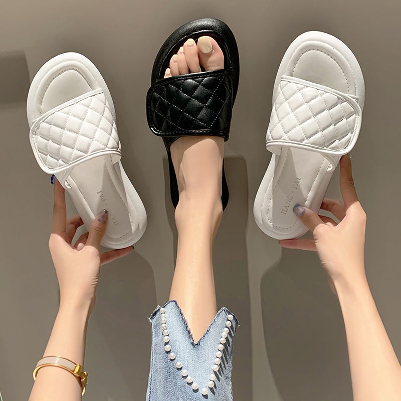 Oeggeo shop Giày Đế Phẳng Dán Dày Có Thể Điều Chỉnh Cho Nữ