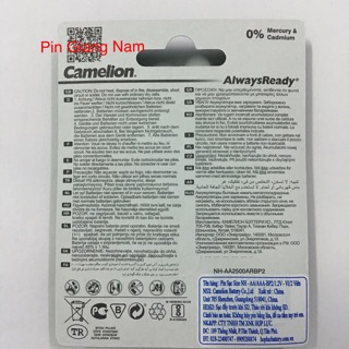 Pin Camelion 2500mAh