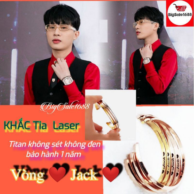 VÒNG TAY Khắc chữ Laser theo yêu cầu