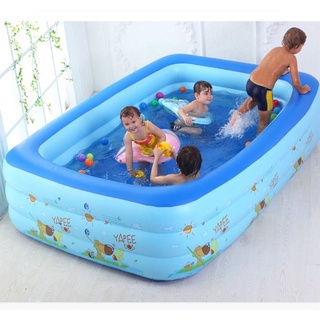 BỂ BƠI PHAO BƠI CỠ LỚN 3 TẦNG 1M2 - 1M3 - 1M5 - 1M8 CHO BÉ YÊU