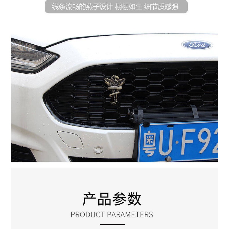 Logo Kobe Đen 3D Kim Loại Dán Trang Trí Xe Hơi