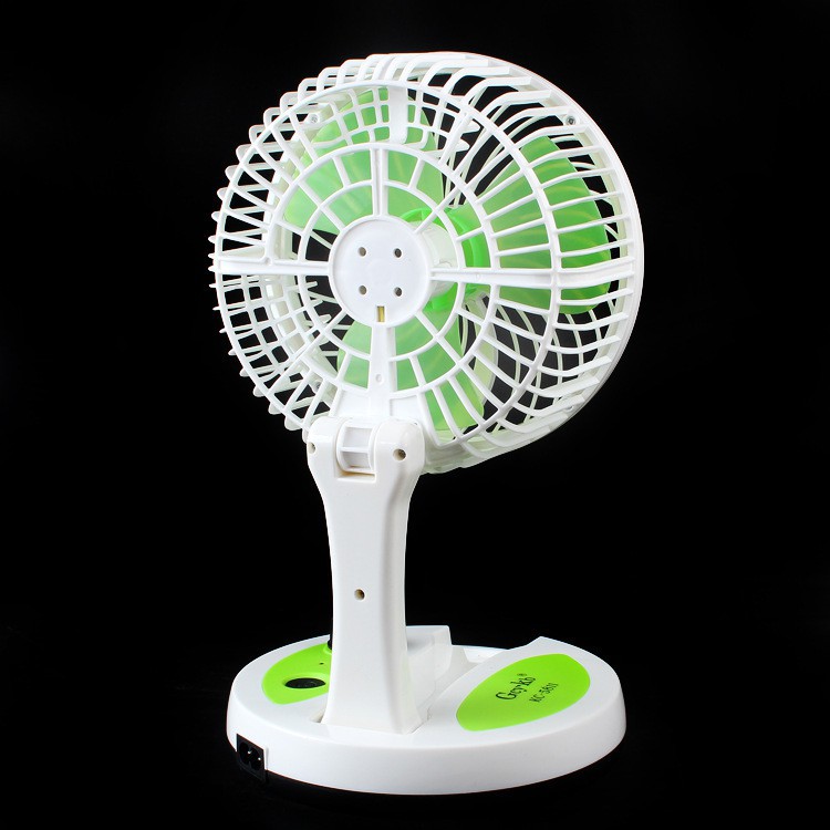 Quạt Tích Điện Mini Gấp Gọn Tròn Tiên Lợi- Có Đèn | BigBuy360 - bigbuy360.vn