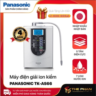 Máy Lọc Nước Điện Giải Ion Kiềm PANASONIC TK-AS66 - Tạo ra 7 loại nước ion, Hàng Chính Hãng