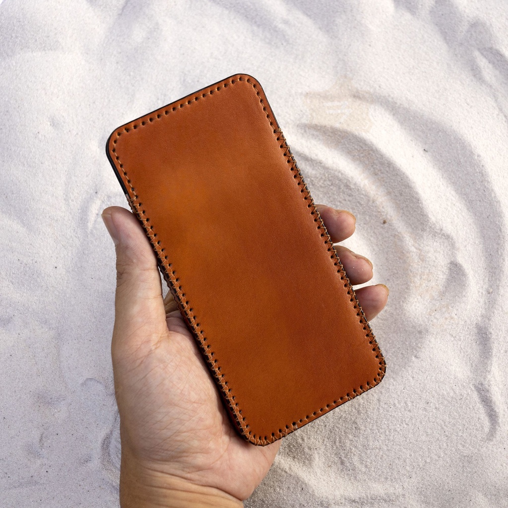 Bao da handmade chất liệu da bò cao cấp an toàn cho người sử dụng kiểu dáng thanh lịch sang trọng dùng Samsung GalaxyS20