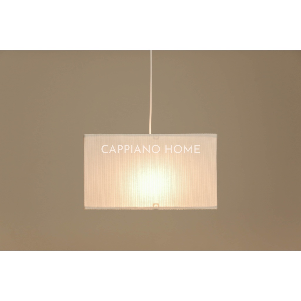 Đèn thả tháo lắp hình chữ nhật  thủ công Cappiano Home