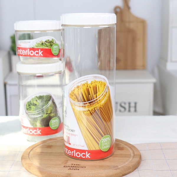 Hộp đựng thực phẩm Lock&Lock Interlock INL403W 2.1L - BABYHOPSG