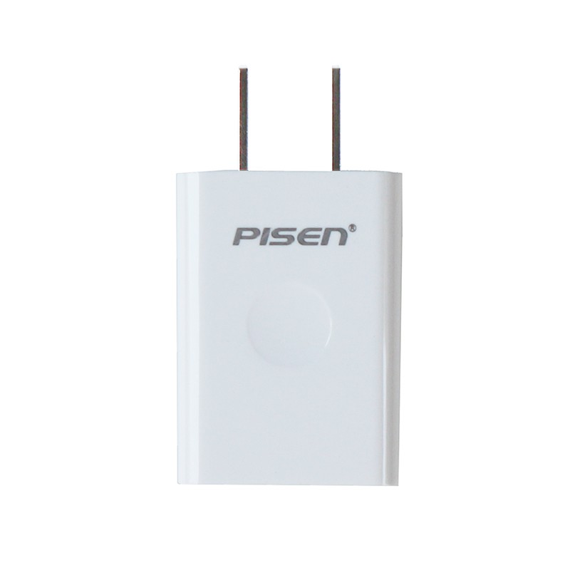 Cốc sạc Pisen USB Charger 2A – Sạc nhanh 10W – Hàng chính hãng bảo hành 18 tháng