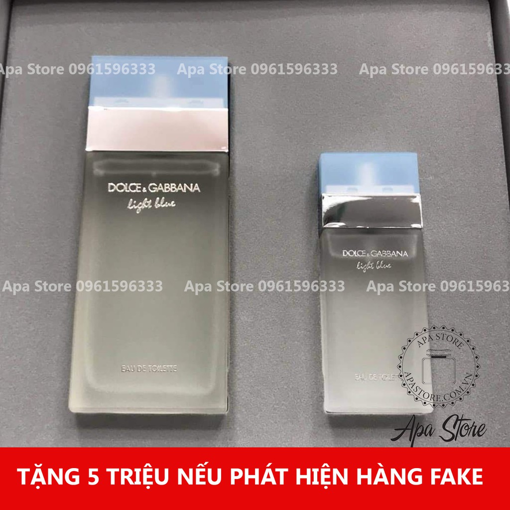 Nước Hoa Dolce Gabbana Light Blue For Women Chai Full