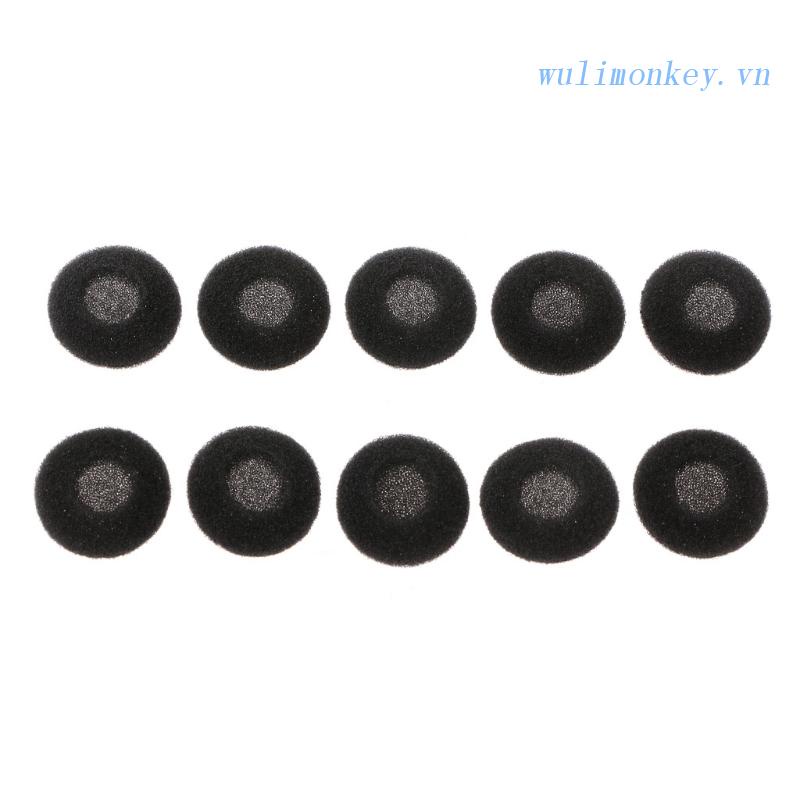 Set 10 Đệm Xốp Mềm Bọc Đầu Tai Nghe 15mm Thay Thế Cho MP3 MP4 Điện Thoại Di Động
