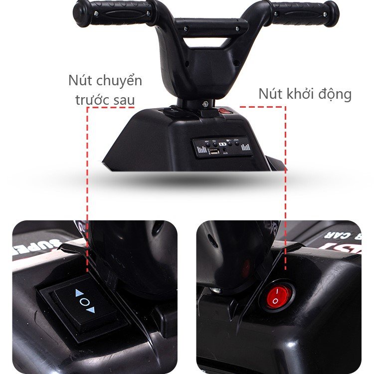[Chính hãng] Xe ô tô điện Mercedes cho bé cực sang
