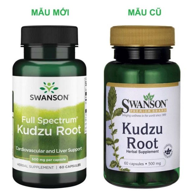 Viên_cai_rượu_Swanson_Kudzu_Root 60 viên