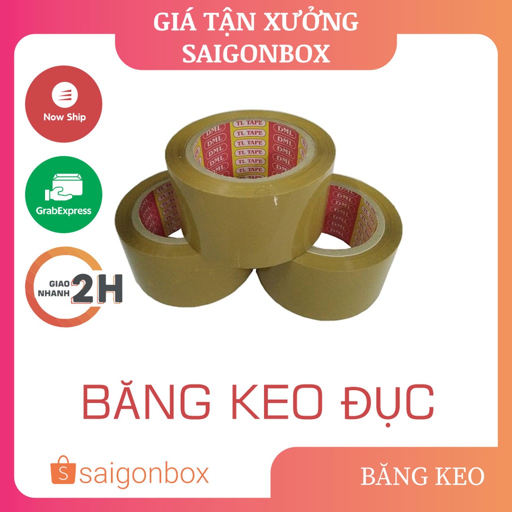 [SIÊU DẦY SIÊU DÍNH] 1 cuộn băng keo đục lõi trong nhỏ