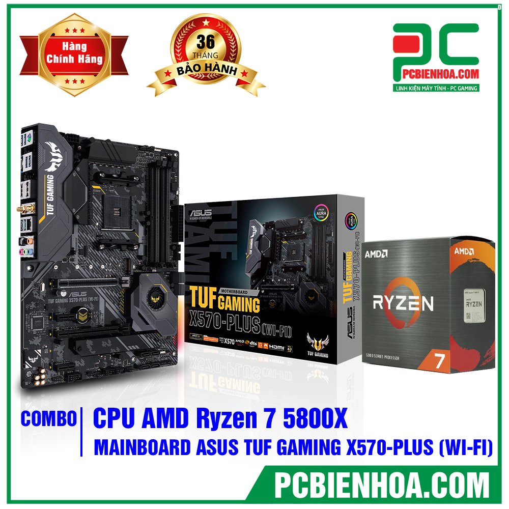 Combo linh kiện AMD X570 + 5700X+ 5800X+ 5900X - Hàng chính hãng 36T