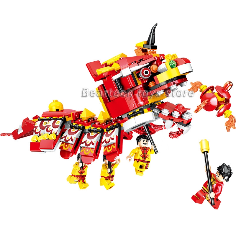 Mô Hình Lắp Ráp Lego Nhân Vật Hoạt Hình Trung Quốc Ql0956