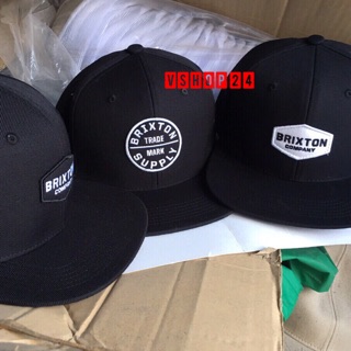 Mũ snapback VNXK Brixton đen