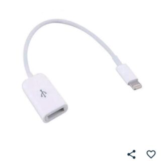 Cáp USB OTG cho iPhone và iPad (Trắng)