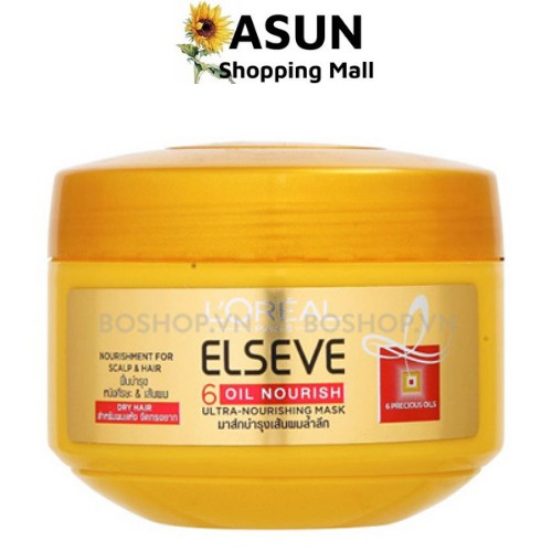 Kem ủ tóc chiết xuất tinh dầu hoa tự nhiên LOreal Paris Elseve Extraordinary Oil Ultra Nourishing 200ml