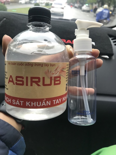 Nước rửa tay sát khuẩn khô ASIRUB 500ml - Việt Nam