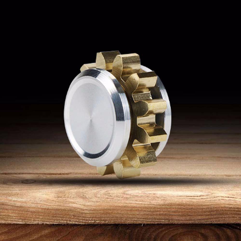 Con Quay Đồ Chơi Spinner REBUY1 BằNg Kim LoạI MàU Đen / BạC