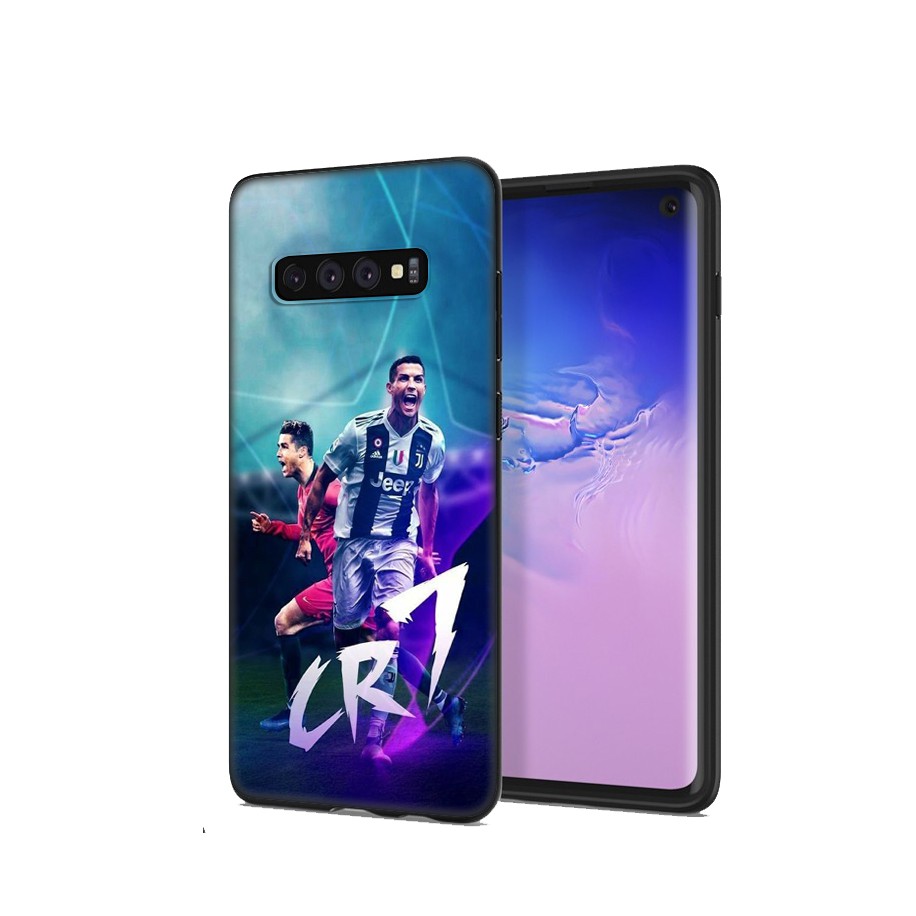 Ốp lưng hình Cristiano Ronaldo CR7 cho Samsung Galaxy S20 Fe Ultra Plus S10E S10 Lite J6 J7 Duo J8 2018