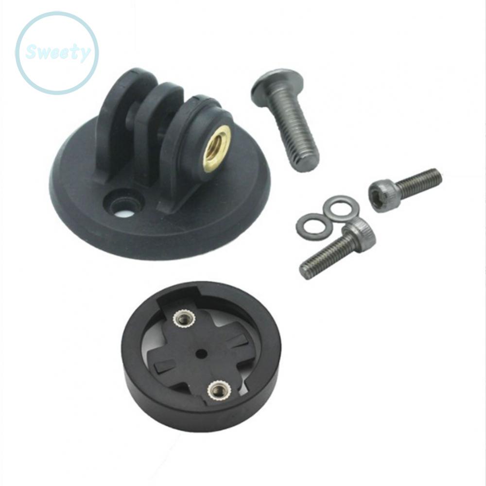 SWTDRM- ~MTB Road Bike Bicycle Camera Adaptor Mount Computer Base-Kit For-GoPro Garmin-