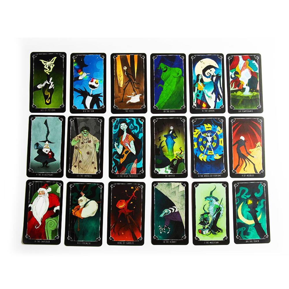 Bộ 78 Thẻ Bài Trò Chơi The Nightmare Before Christmas Vui Nhộn
