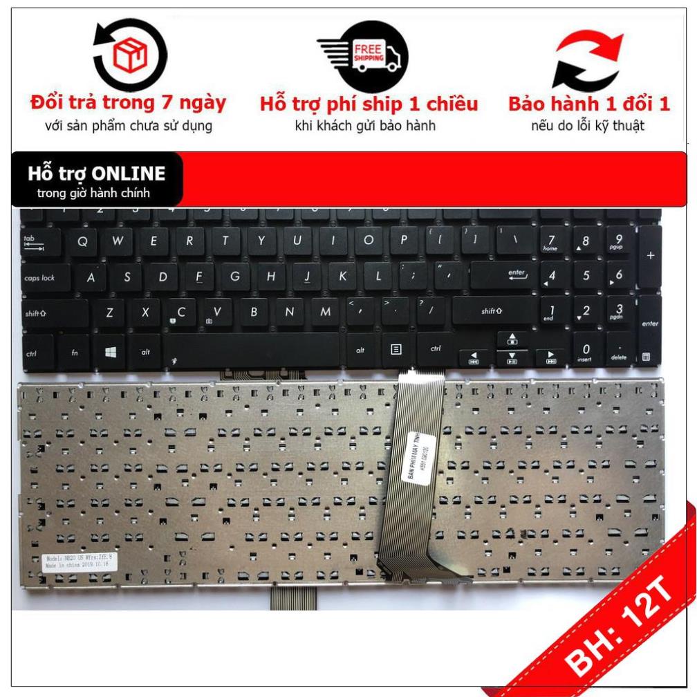 BH 12TH Bàn phím Laptop Asus S551 K551 S551L R553L S551LN V551 K551L Hàng Zin Bảo Hành 12 Tháng