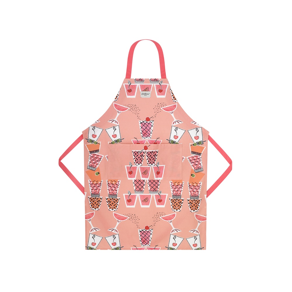 Cath Kidston - Tạp dề/Easy Adjust Apron - Cocktails - Pink -1053692