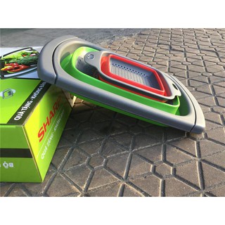 Bộ 2 rổ gấp gọn thông minh PR-JO2